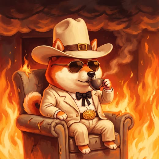 Gasolinu taking tea in the flames